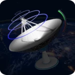 satellite finder android application logo